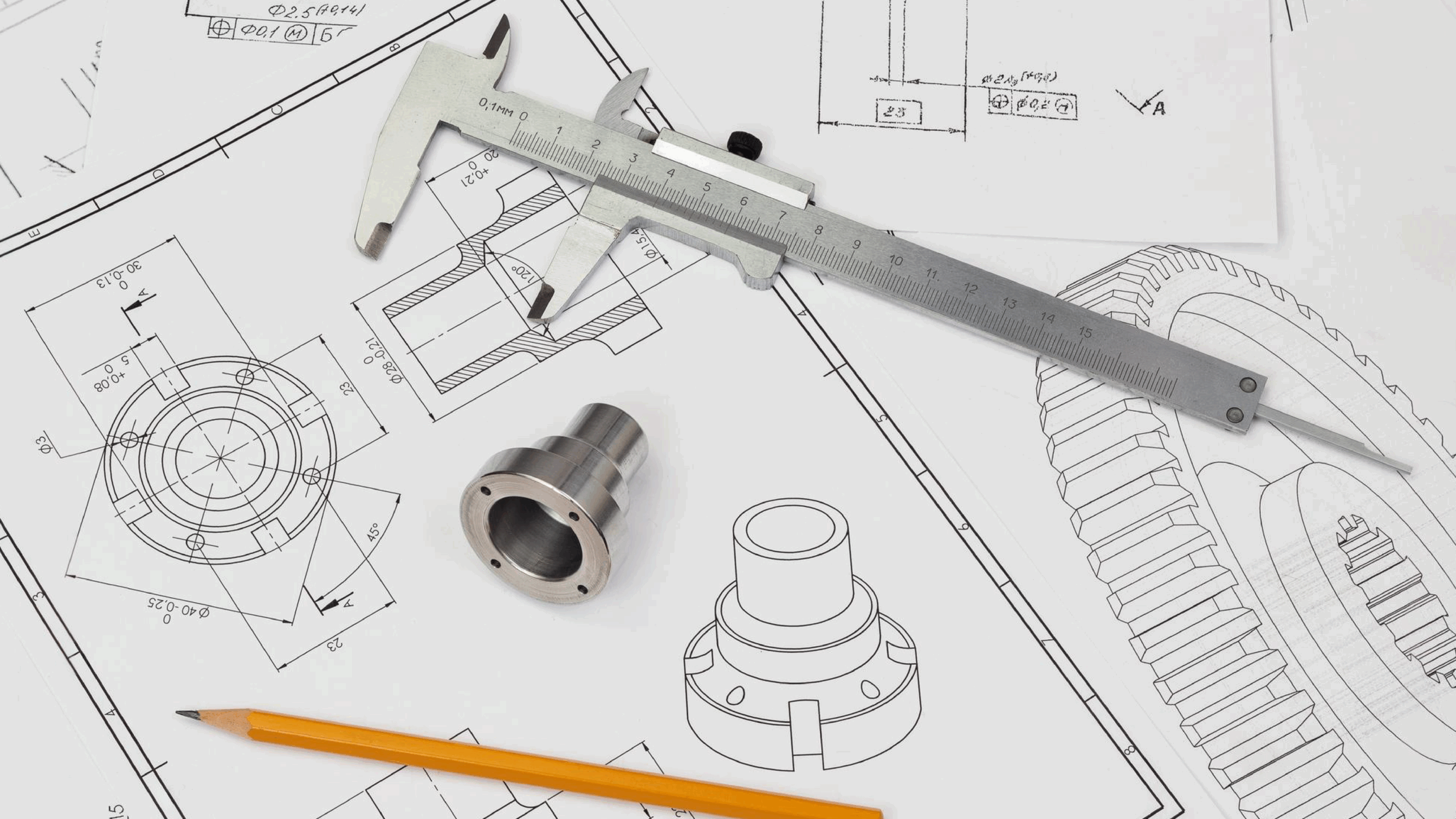 Études techniques et ingénierie mécanique pour projets d’usinage industriel